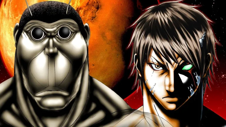 Terra Formars: Página Colorida na edição da Weekly Young Jump