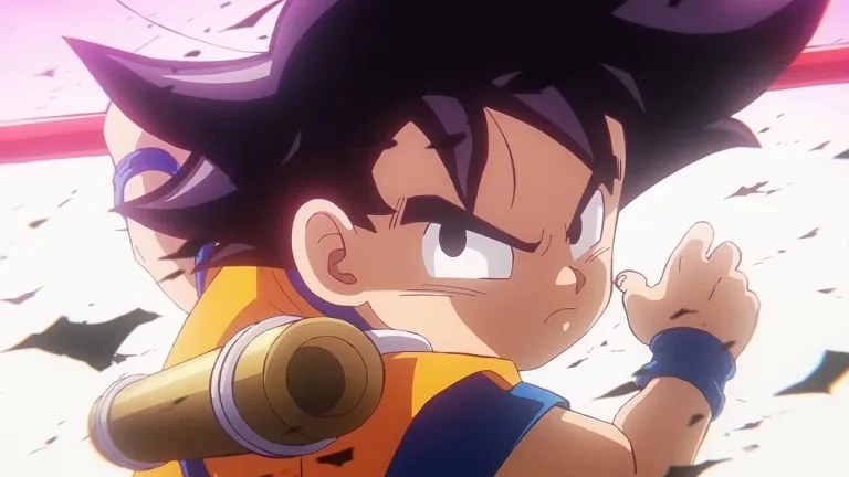 Dragon Ball DAIMA na capa da Saikyo Jump com data de lançamento