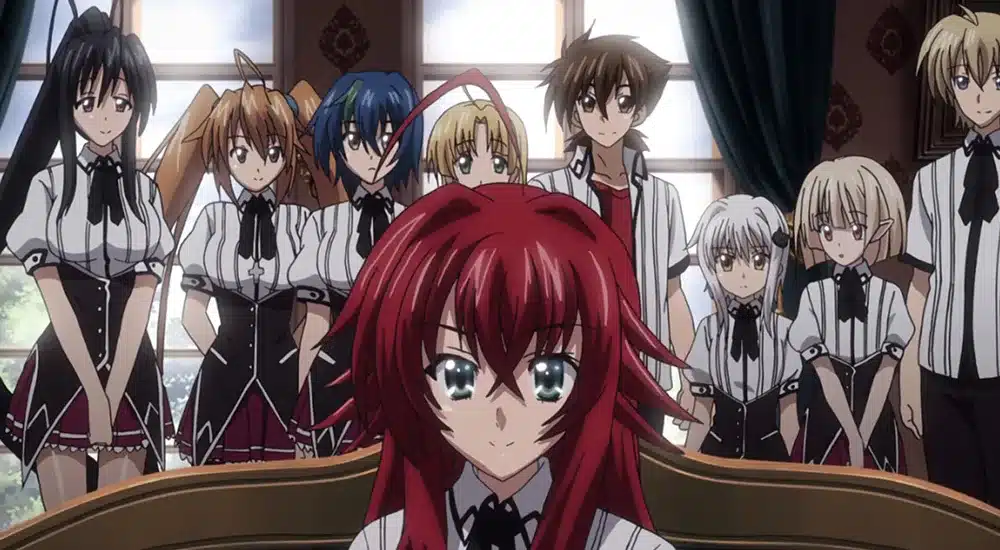 Os 10 melhores animes harém segundo o ocidente