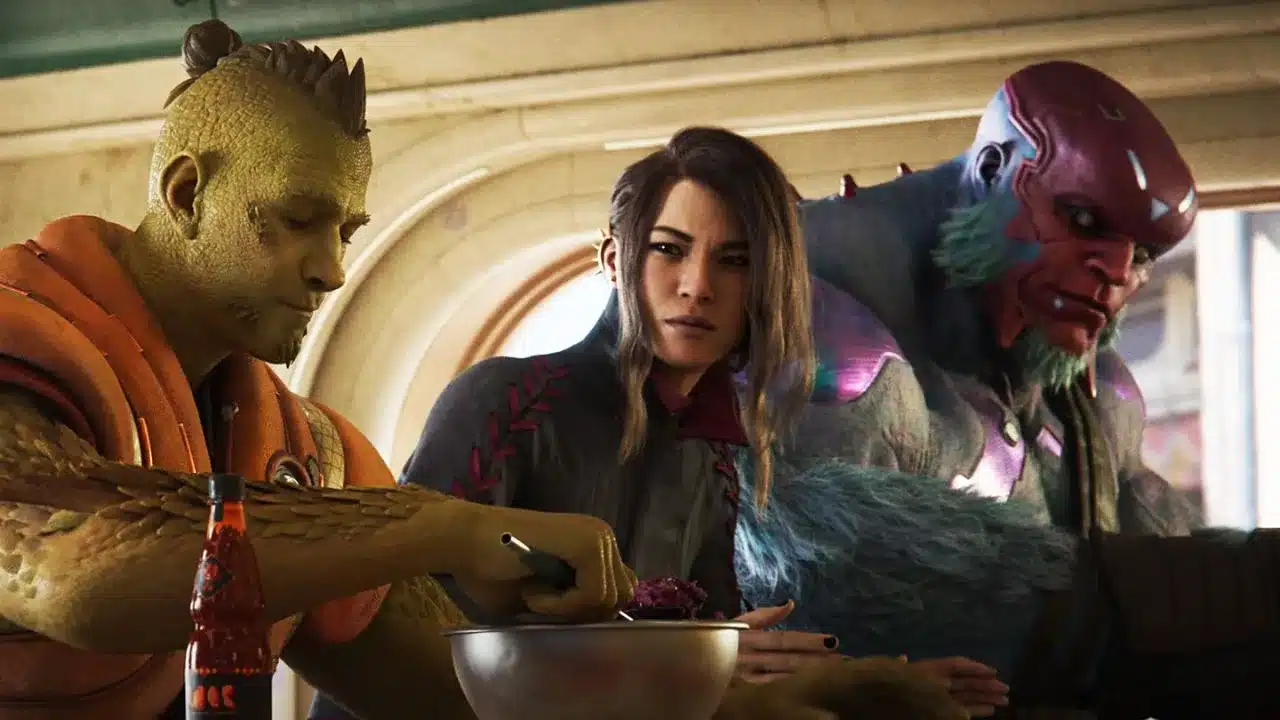 Personagens do jogo Concord da Sony