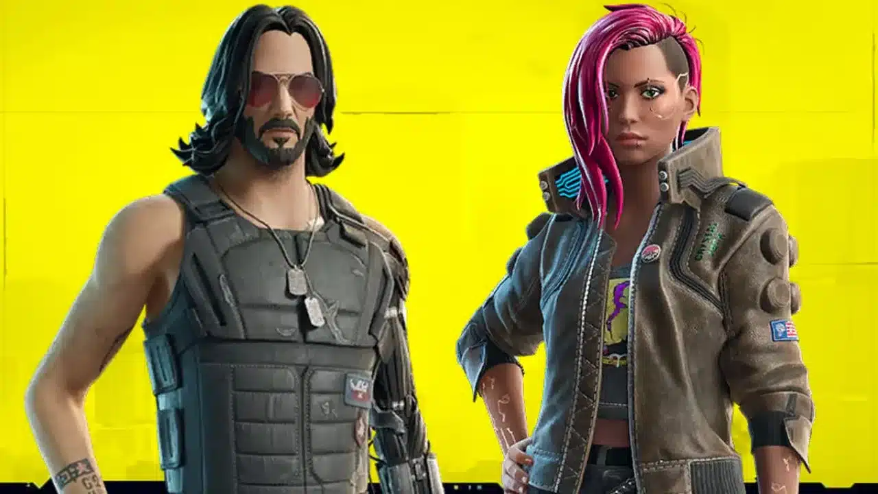 Fortnite anuncia parceria com Cyberpunk 2077