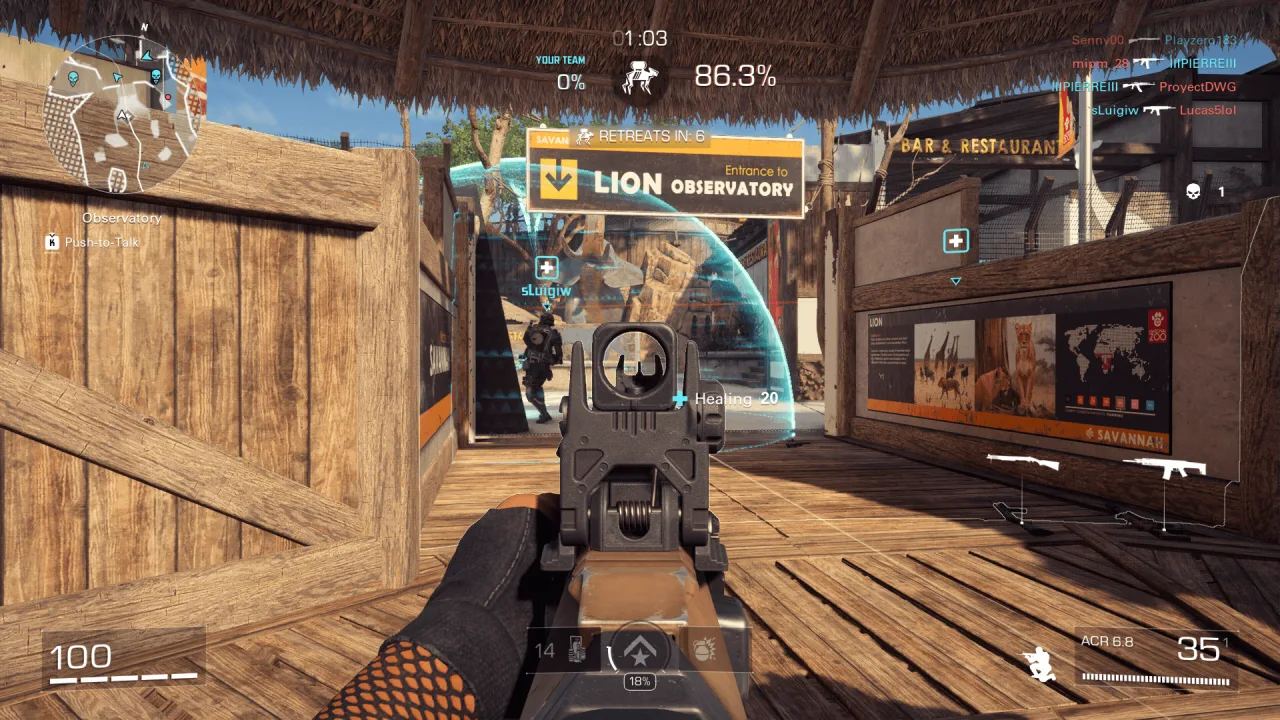Gameplay de XDefiant