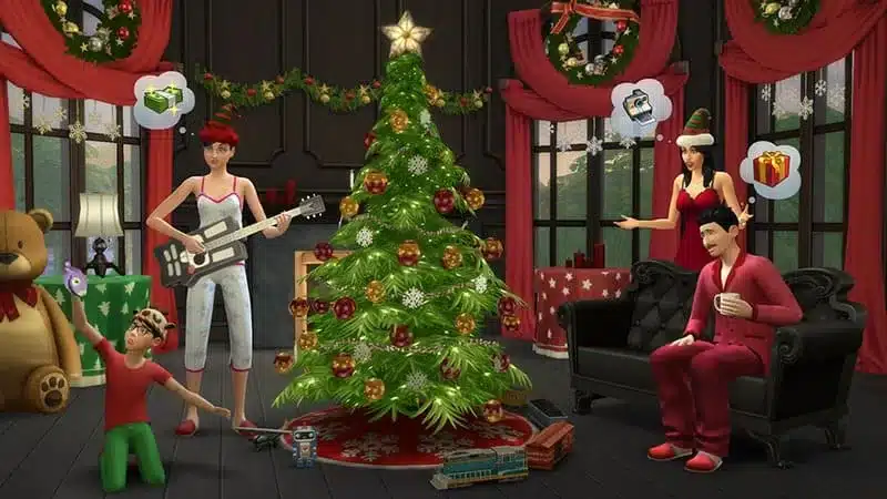The Sims 4: Decoração e festas de Natal