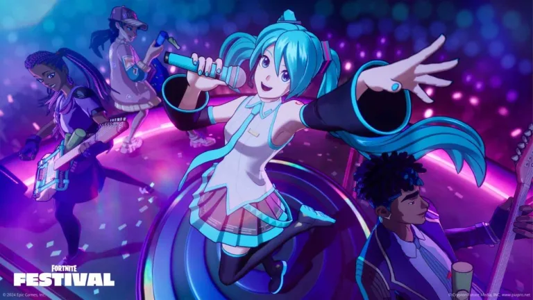 Hatsune Miku é destaque na Temporada 7 do Fortnite Festival