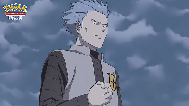 Cyrus Pokémon TCG Pocket personagem