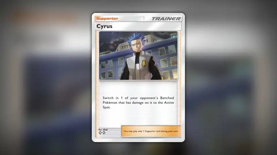 Cyrus Pokémon TCG Pocket