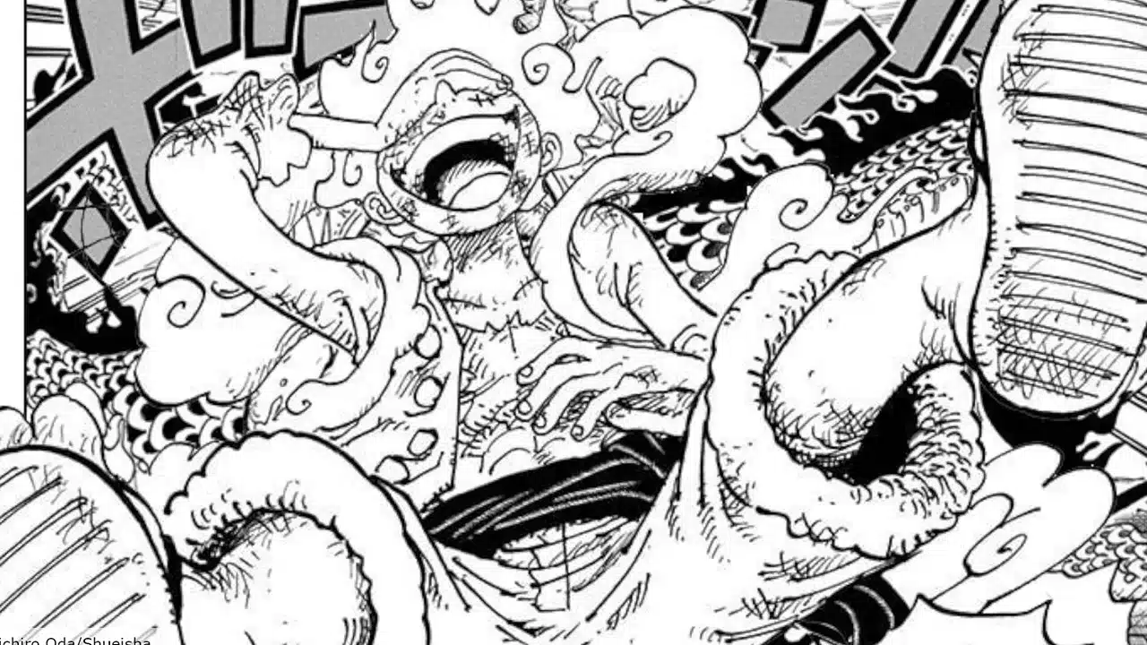 Gear 5 luffy mangá