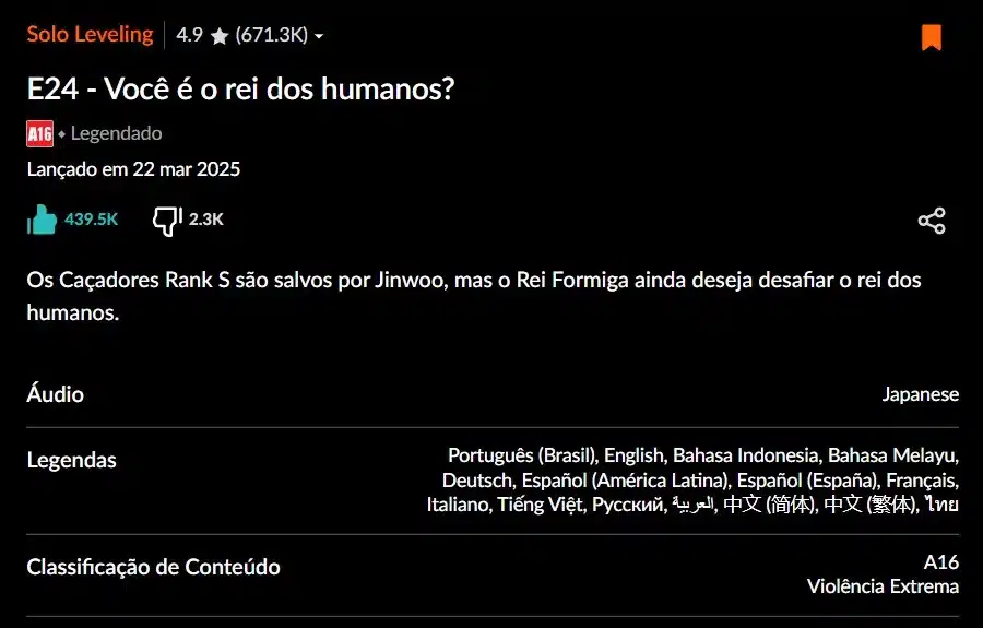 E24 - Você é o rei dos humanos