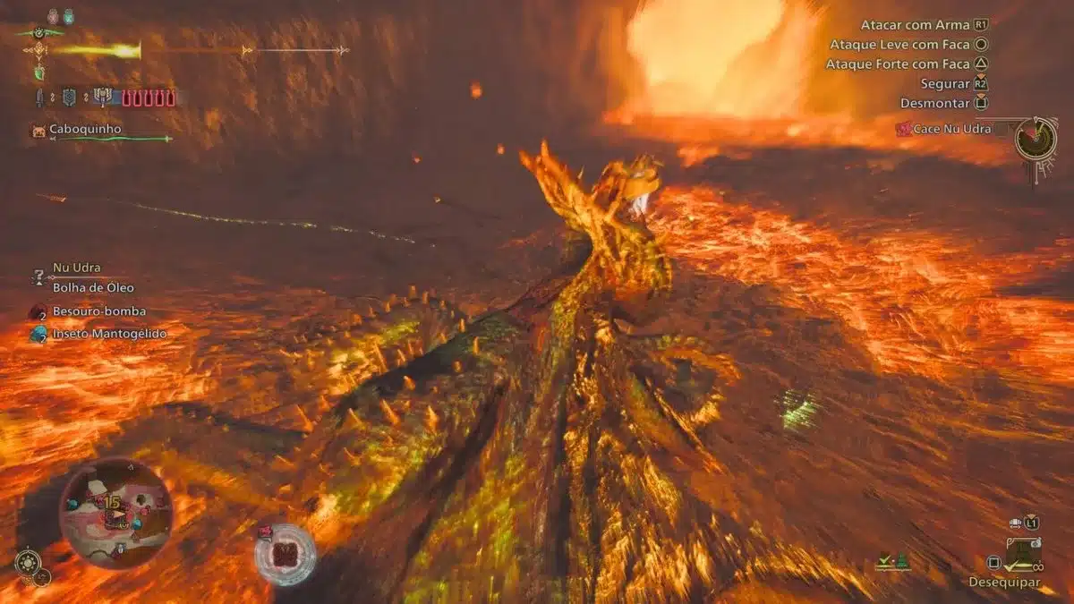 Monster Hunter Wilds jogo Modo Foco