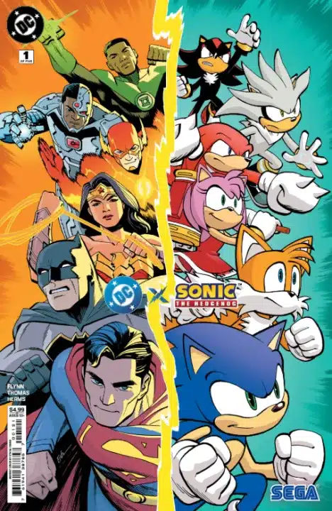 Sonic e Liga da Justiça 1