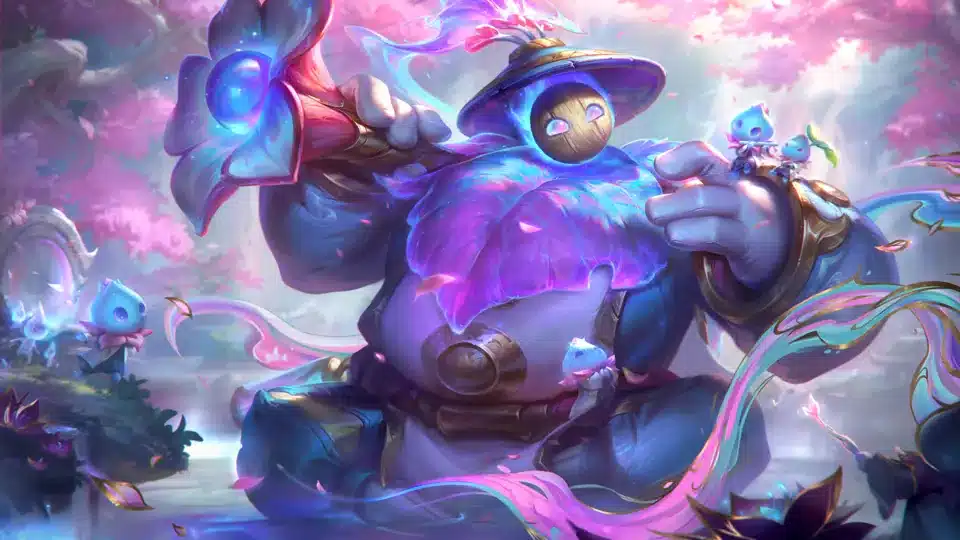 Bardo Florescer Espiritual League of Legends