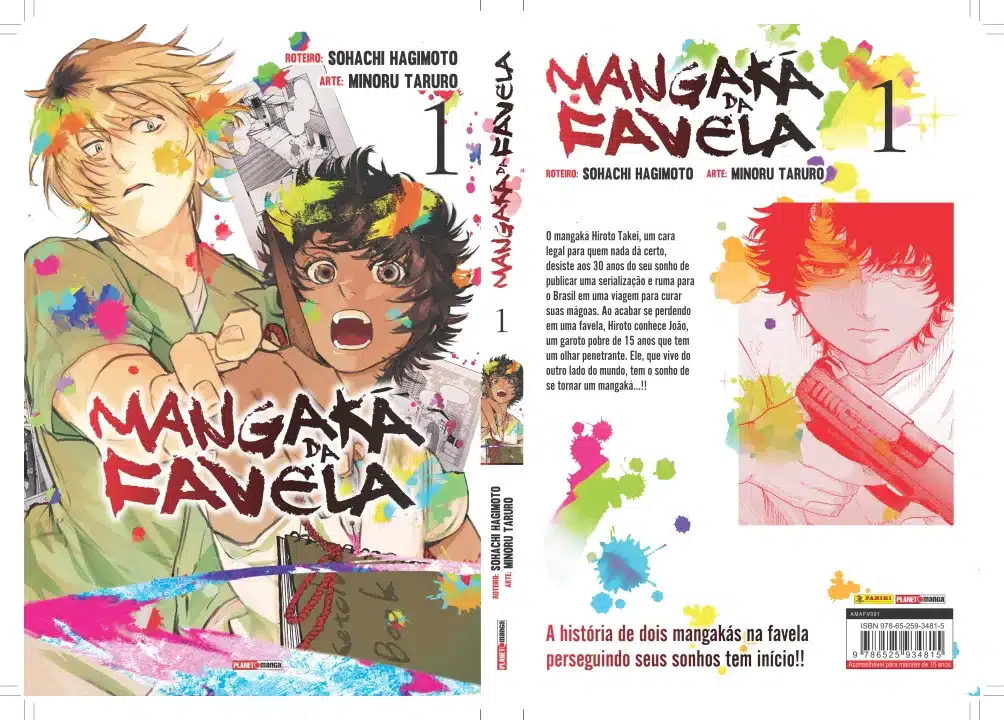 Mangaká Da Favela 01 panini