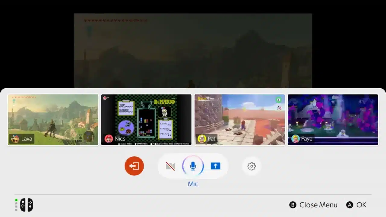chat de voz nintendo swicth 2