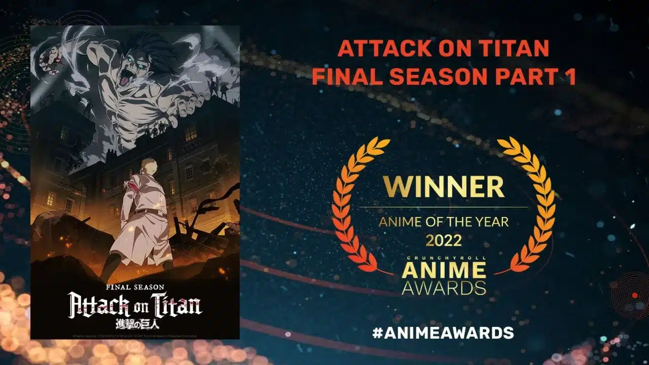 Attack on Titan anime awards