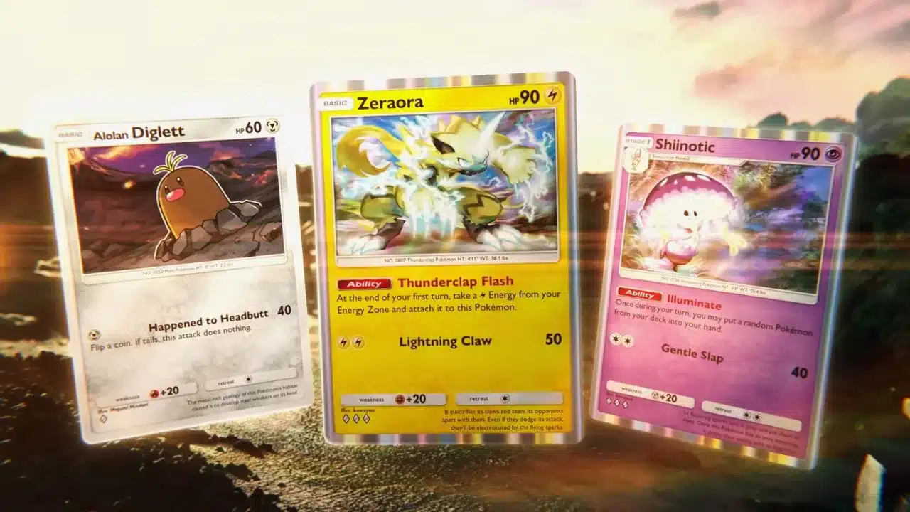 Extradimensional Crisis para o jogo Pokémon TCG Pocket