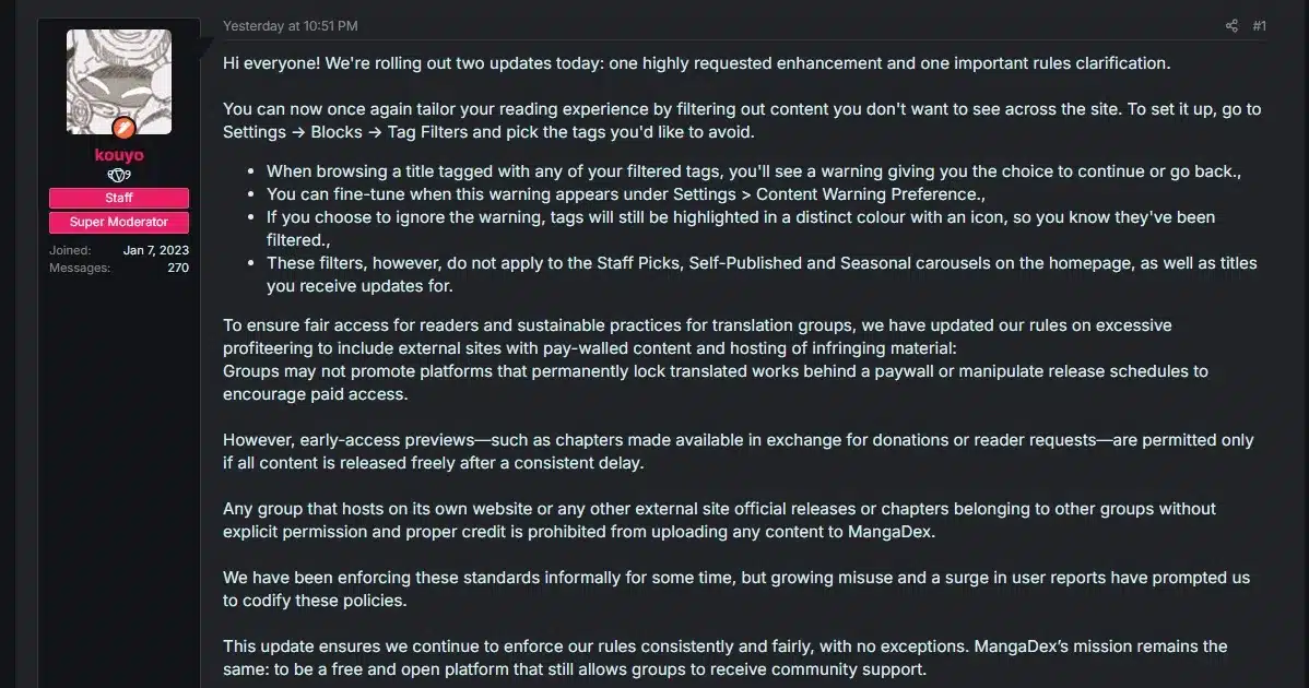 comunicado mangadex