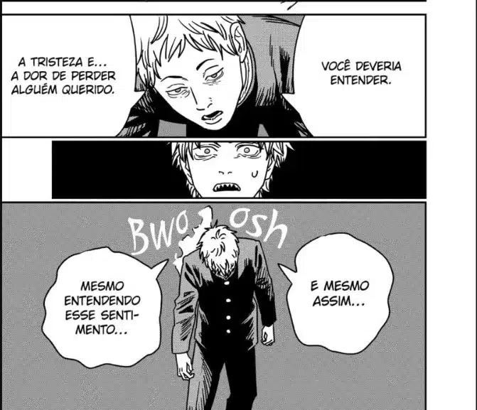 A Queda manipula mente e matéria e mergulha Denji em um estado de colapso