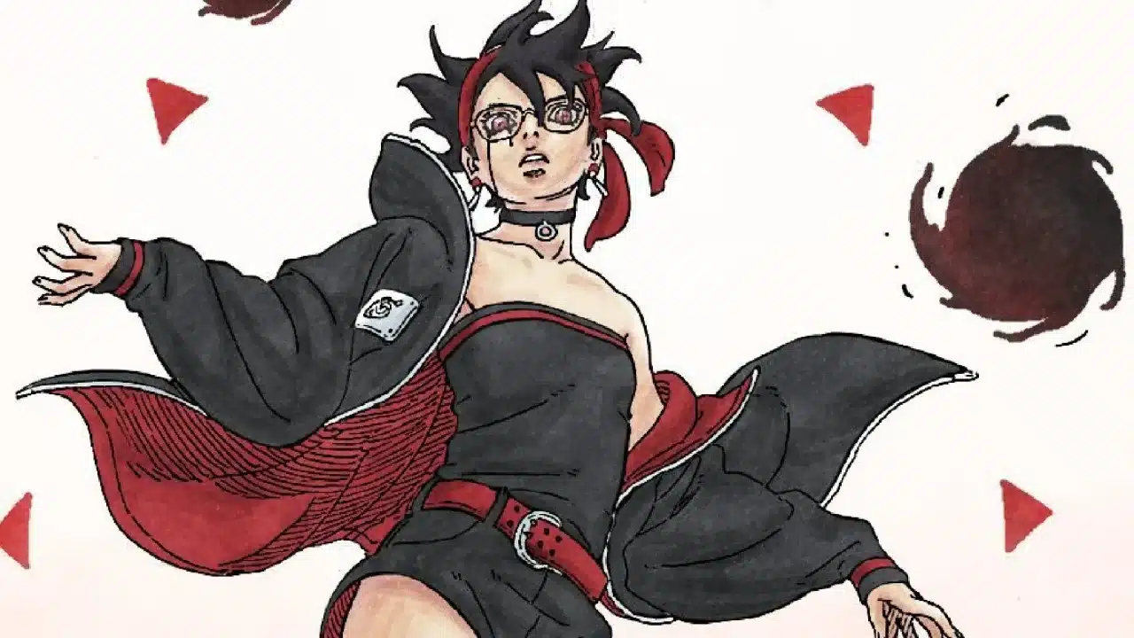 Sara Uchiha em Boruto Two Blue Vortex