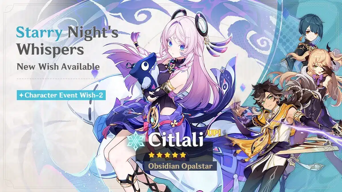 Genshin Impact 5.8 Banners e personagens 