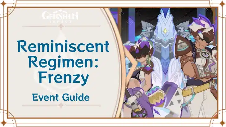 genshin impact guia do evento Reminiscent Regimen Frenzy