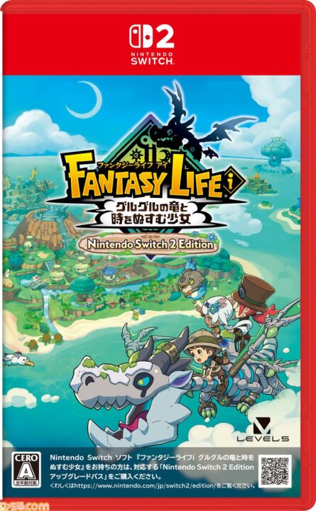 Fantasy Life i versão física Nintendo Switch 2