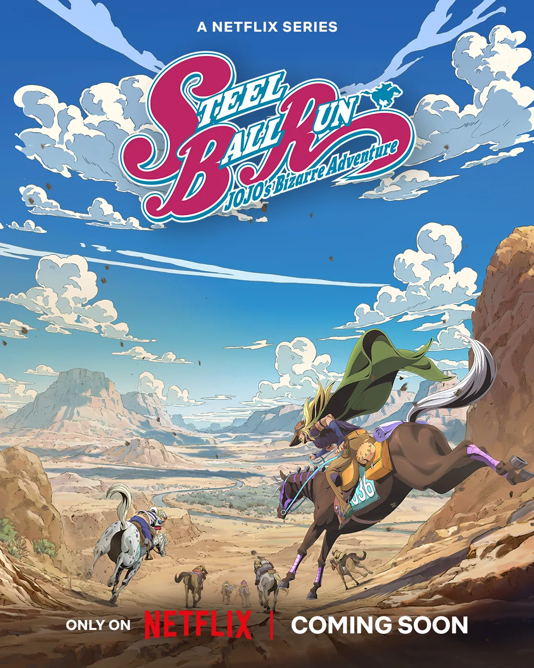 STEEL BALL RUN JoJo’s Bizarre Adventure Netflix