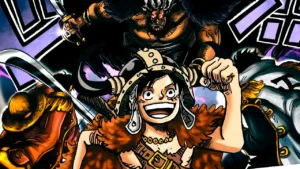 One Piece 1165 e a intensa luta de Garp e Roger contra Rocks