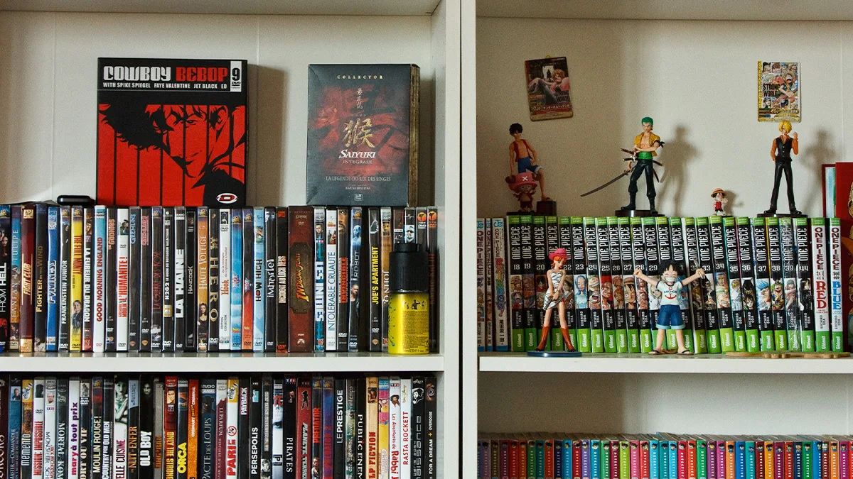 leitura de mangá